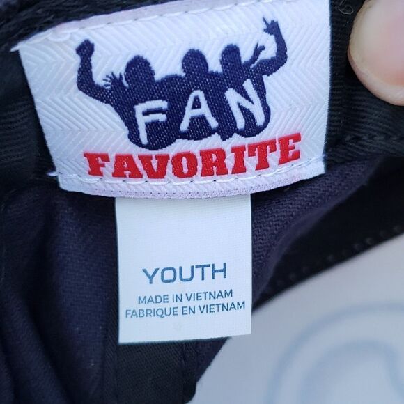 EUC Youth Size Milwaukee Brewers Baseball Cap Hat Velcro Back for Sizing - Picture 9 of 10